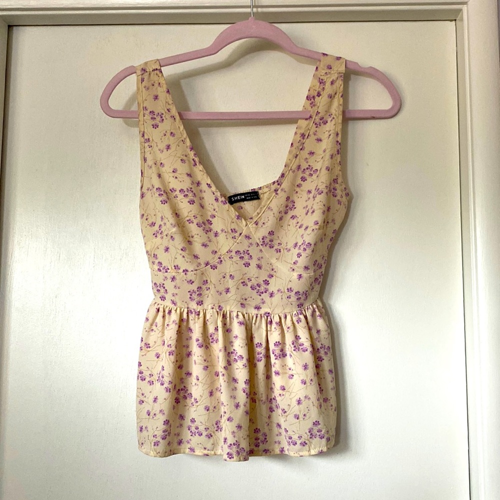 SHEIN crop tank top